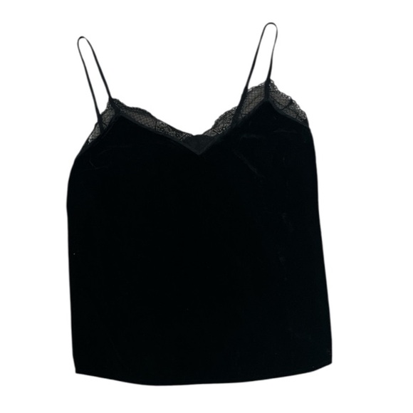 Abercrombie & Fitch Tops - Women’s Medium Abercrombie & Fitch Black Lace Trim Camisole